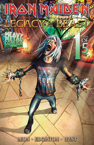 IRON MAIDEN LEGACY OF THE BEAST VOL 2 NIGHT CITY ( #1A