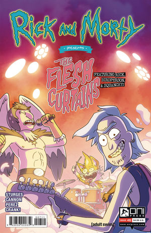 RICK AND MORTY PRESENT FLESH CURTAINS (2019) #1