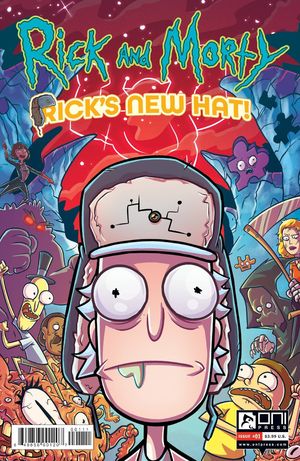 RICK AND MORTY RICKS NEW HAT (2021) #1