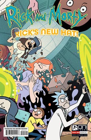 RICK AND MORTY RICKS NEW HAT (2021) #4 B
