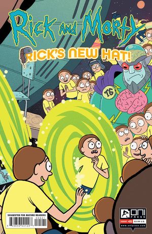RICK AND MORTY RICKS NEW HAT (2021) #5 STERN