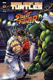 TMNT VS STREET FIGHTER (2023) #2