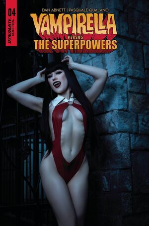 VAMPIRELLA VS SUPERPOWERS #4 CVR F COSPLAY