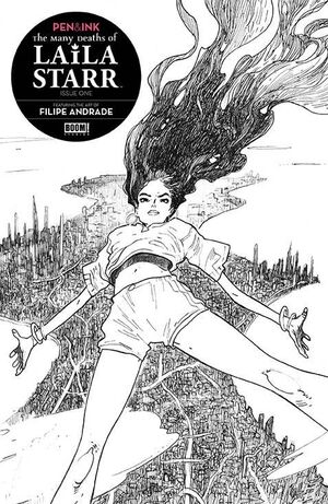 MANY DEATHS OF LAILA STARR PEN & INK #1 CVR A ANDRADE