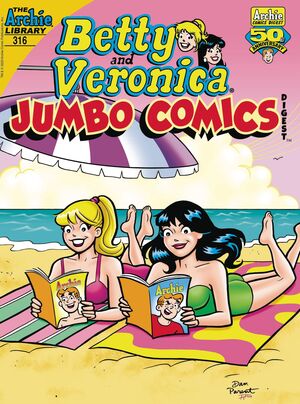 BETTY & VERONICA JUMBO COMICS DIGEST #316