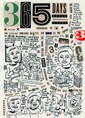 365 DAYS A DIARY BY JULIE DOUCET HC (AUG073597)