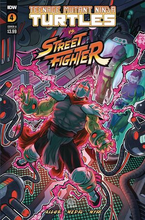 TMNT VS STREET FIGHTER (2023) #4