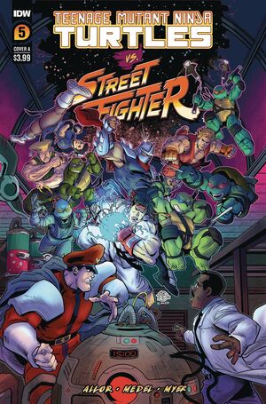 TMNT VS STREET FIGHTER (2023) #5