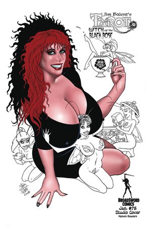 TAROT WITCH OF THE BLACK ROSE #78 STUDIO DELUXE (MR)