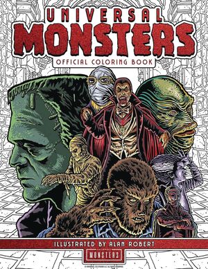UNIVERSAL MONSTERS OFFICIAL COLORING BOOK SC