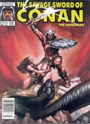 SAVAGE SWORD OF CONAN (1974) #158