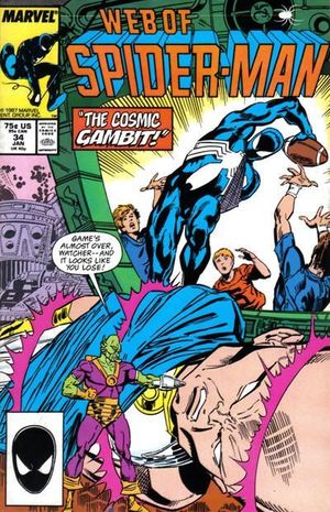 WEB OF SPIDER-MAN (1985 1ST SERIES) #34