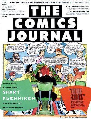 COMICS JOURNAL (1977) #146