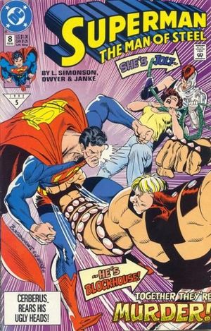 SUPERMAN THE MAN OF STEEL (1991) #8